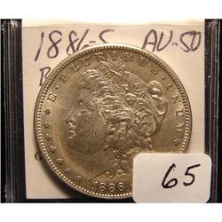 1886-S Morgan Silver Dollar AU