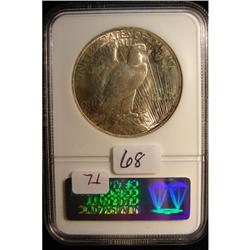 1935 Peace Silver Dollar NGC MS64