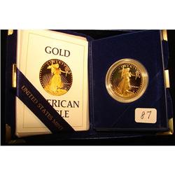 1986 Proof American Gold Eagle Coin