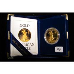 1986 Proof American Gold Eagle Coin