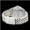 Image 4 : Rolex Men's Two Tone 14K Gold/SS, QuickSet, Arabic Dial with Diamond Bezel