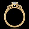 Image 2 : 1.5 ctw VS/SI Diamond Solitaire Ring 18k Yellow Gold - REF-409X3A