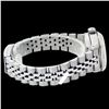 Image 2 : Rolex Men's Stainless Steel, QuickSet, Diam Dial & Diam/Emerald Bezel
