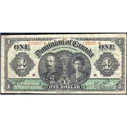 1911 One Dollar, DC-18d-i, Fine