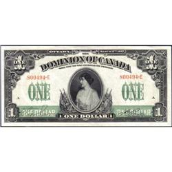 1917 One Dollar Boville, DC-23a, AU