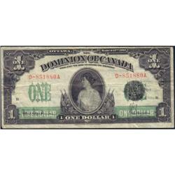 1917 One Dollar, DC-23c, PMG VF-20