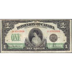 1917 One Dollar, DC-23d, Fine