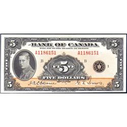 1935 Five Dollars, BC-5, Uncirculated