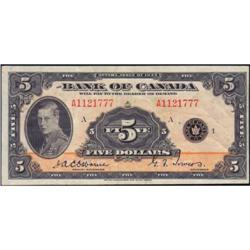 1935 Five Dollars, BC-5, PMG VF-35 EPQ