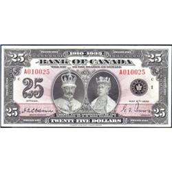 1935 Twenty-Five Dollars, BC-11, EF