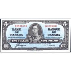 1937 Five Dollars, BC-23c, Uncirculated