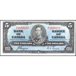 1937 Five Dollars, BC-23c, AU