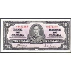 1937 Ten Dollars, BC-24c, Uncirculated