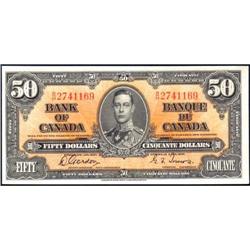 1937 Fifty Dollars, BC-26b, AU