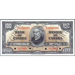 1937 Hundred Specimen, PMG Unc-64