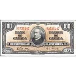 1937 One Hundred Dollars, BC-27b, Unc