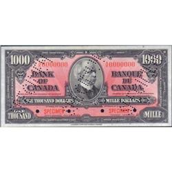 1937 Thousand Specimen, PMG Unc-67 EPQ