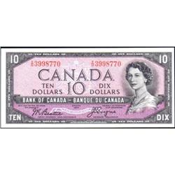 1954 Ten Dollars Devil’s Face, AU-Unc