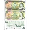 Image 1 : 1969 and 1991 $20, 3 notes