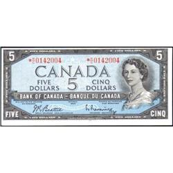 1954 $5 Replacement BC-39bA *R/C, Unc