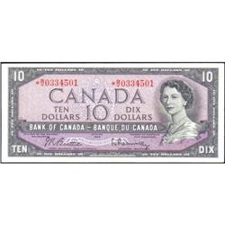 1954 $10 Replacement BC-40bA *B/V, AU