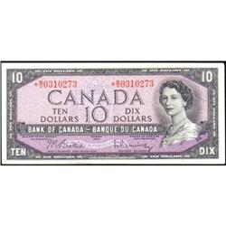 1954 $10 Replacement BC-40bA *B/V, EF