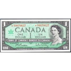 1967 $1 Replacement BC-45bA *N/O, Unc