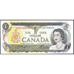 1973 $1 Replacement BC-46aA *GU, Unc