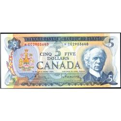 1972 $5 Replacement BC-48aA, *CC, Unc