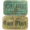 Lilly Lake Dairy NB, 2 Pint Milk Tokens
