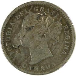 10C 1874H Struck on Delaminated Planchet