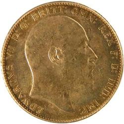 Canada Sovereign 1910C ICCS, PCGS MS-62