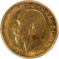 Canada Gold Sovereign 1918C PCGS MS-63