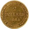 Image 2 : Newfoundland $2 Gold 1865 PCGS AU-53