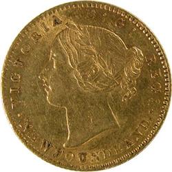 Newfoundland $2 Gold 1865, EF