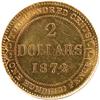 Image 2 : Newfoundland $2 Gold 1872 PCGS AU-55