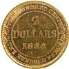 Image 2 : Newfoundland $2 Gold 1880 ICCS AU-55