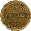 Image 2 : Newfoundland $2 Gold 1882H, EF