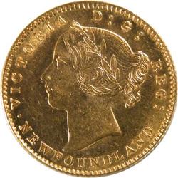 Newfoundland $2 Gold 1885 ICCS MS-62