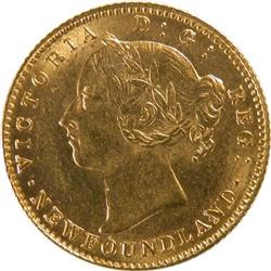 Newfoundland $2 Gold 1888 ICCS MS-60