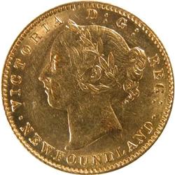 Newfoundland $2 Gold 1888 ICCS AU-58