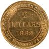 Image 2 : Newfoundland $2 Gold 1888 ICCS AU-58