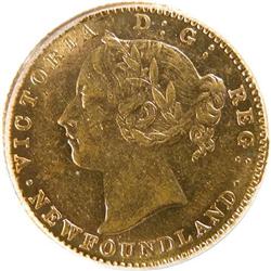 Newfoundland $2 Gold 1888 PCGS AU-55