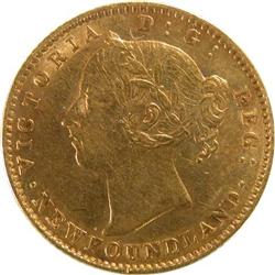 Newfoundland $2 Gold 1888 ICCS EF-40