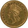 Gold Dollar 1862, EF