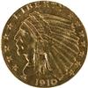 Gold Quarter Eagle 1910, EF