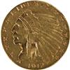 Gold Quarter Eagle 1912, EF