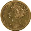 Gold Half Eagle 1880-S, EF