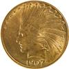Gold Eagle 1907 No Motto PCGS AU-58