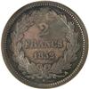 Image 2 : Two Francs 1832A NGC MS-65